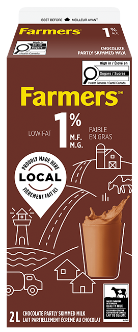 1% Chocolate Milk | Farmers Dairy